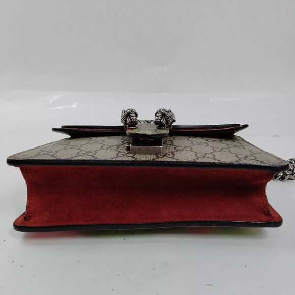 GUCCI - Dionysus Bag Flora Print GG Coated Canvas Mini R748 - Picture 4 of 8